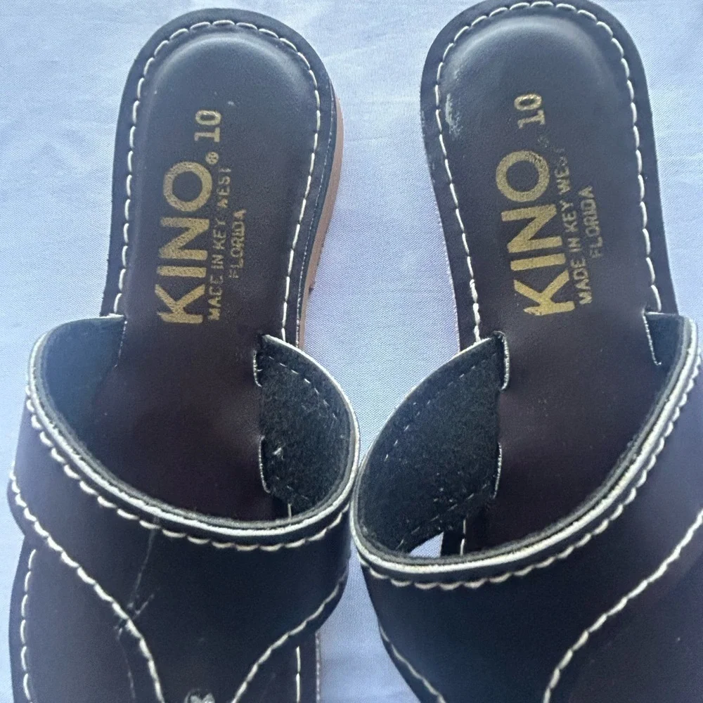 Kino Sandals, handmade in Key West size 10 Women’s. Like New